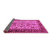 Sideview of Oriental Pink Industrial Rug, urb3004pnk