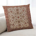 Lifestyle Image of Mid-Century Modern Urban Square Sandy Brown Throw Pillow, 18 inch by 18 inch, pwurb3004