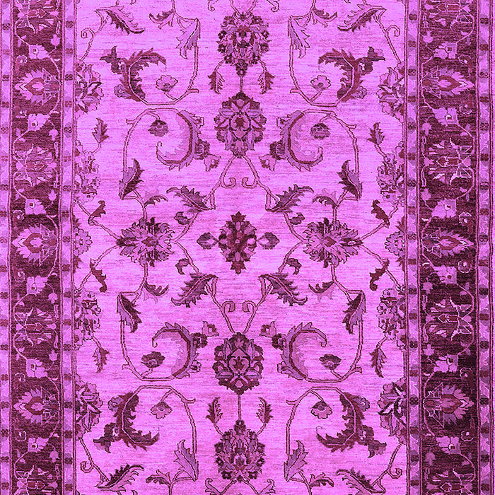 Machine Washable Oriental Purple Industrial Area Rugs, wshurb3004pur