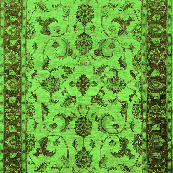 Oriental Green Industrial Rug, urb3004grn