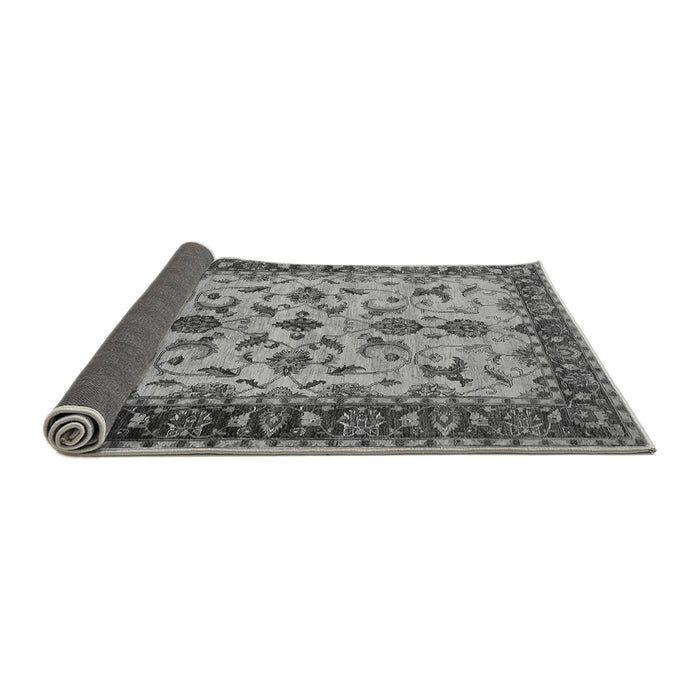 Sideview of Oriental Gray Industrial Rug, urb3004gry