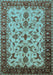 Oriental Light Blue Industrial Rug, urb3004lblu