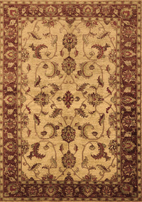 Oriental Brown Industrial Rug, urb3004brn