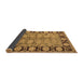 Sideview of Oriental Brown Industrial Rug, urb3005brn