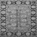 Square Oriental Gray Industrial Rug, urb3005gry