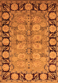 Oriental Orange Industrial Rug, urb3005org