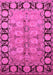 Oriental Pink Industrial Rug, urb3005pnk