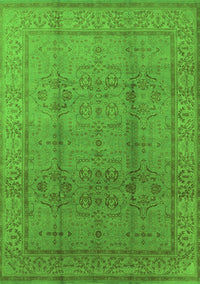 Oriental Green Industrial Rug, urb3006grn