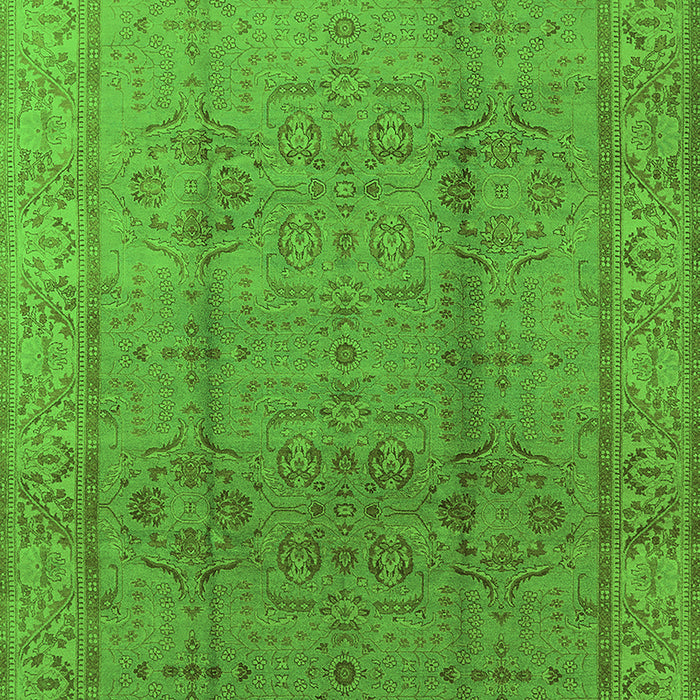 Oriental Green Industrial Rug, urb3006grn