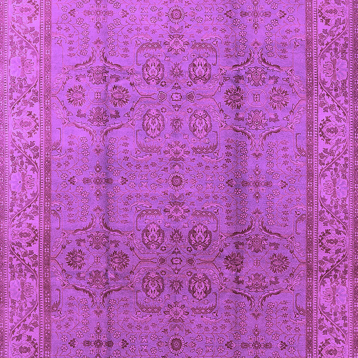 Machine Washable Oriental Purple Industrial Area Rugs, wshurb3006pur