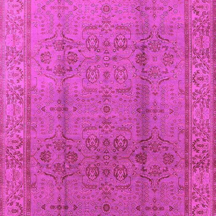 Machine Washable Oriental Pink Industrial Rug, wshurb3006pnk