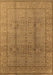 Oriental Brown Industrial Rug, urb3006brn