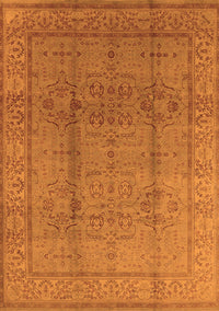 Oriental Orange Industrial Rug, urb3006org