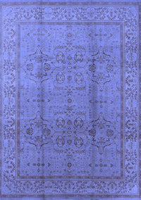 Oriental Blue Industrial Rug, urb3006blu