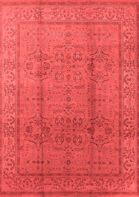 Oriental Red Industrial Rug, urb3006red