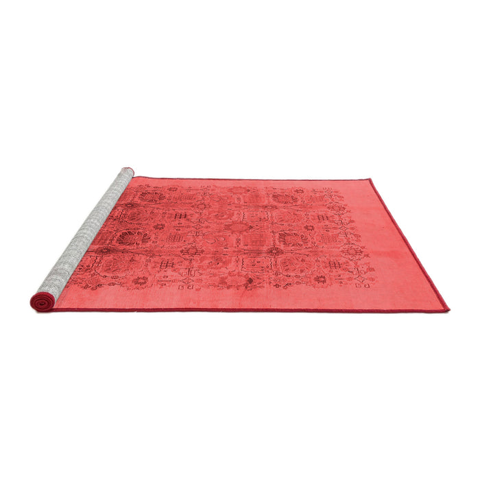 Industrial Red Washable Rugs