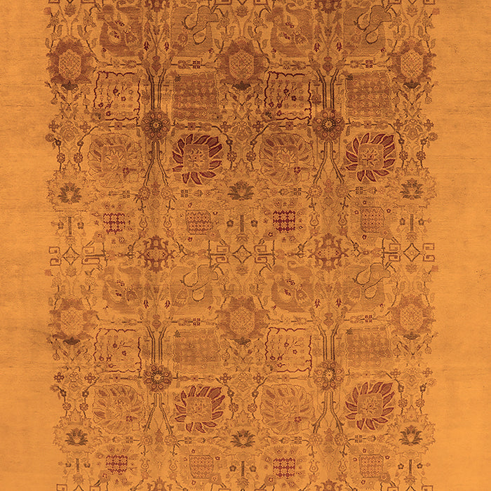 Oriental Orange Industrial Rug, urb3007org