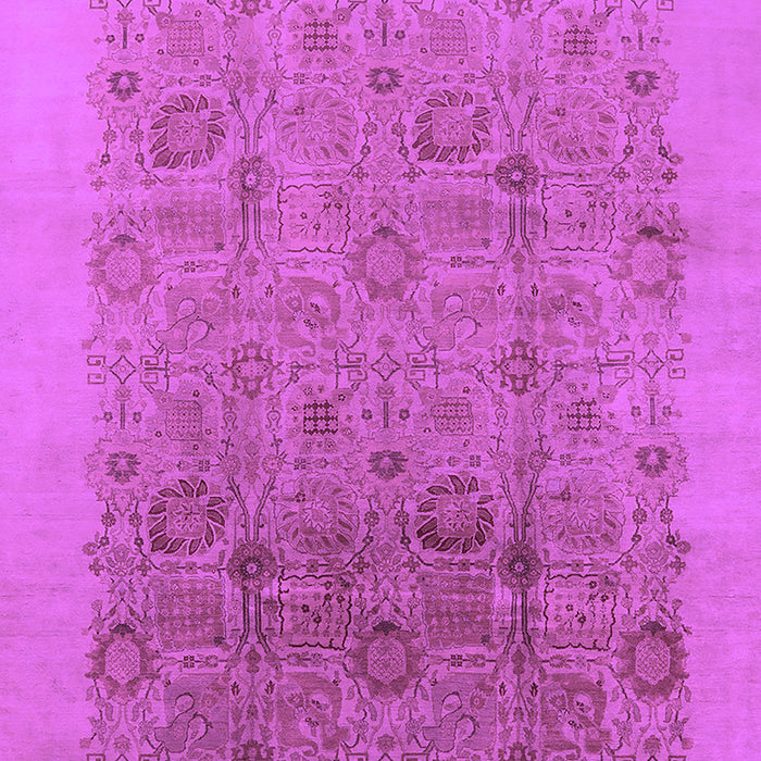 Machine Washable Oriental Purple Industrial Area Rugs, wshurb3007pur