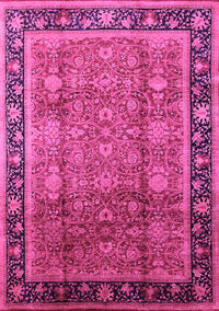 Oriental Pink Industrial Rug, urb3008pnk