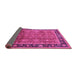 Sideview of Oriental Pink Industrial Rug, urb3008pnk