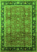 Oriental Green Industrial Rug, urb3008grn