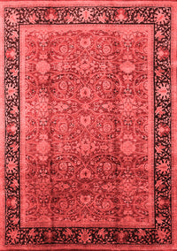 Oriental Red Industrial Rug, urb3008red