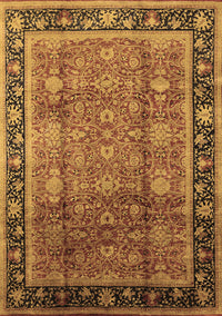 Oriental Brown Industrial Rug, urb3008brn