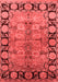 Oriental Red Industrial Area Rugs