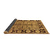 Sideview of Oriental Brown Industrial Rug, urb3009brn