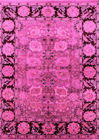 Oriental Pink Industrial Rug, urb3009pnk