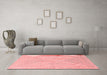 Industrial Red Washable Rugs