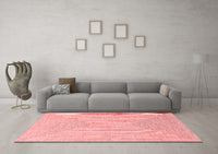Machine Washable Oriental Red Industrial Rug, wshurb300red