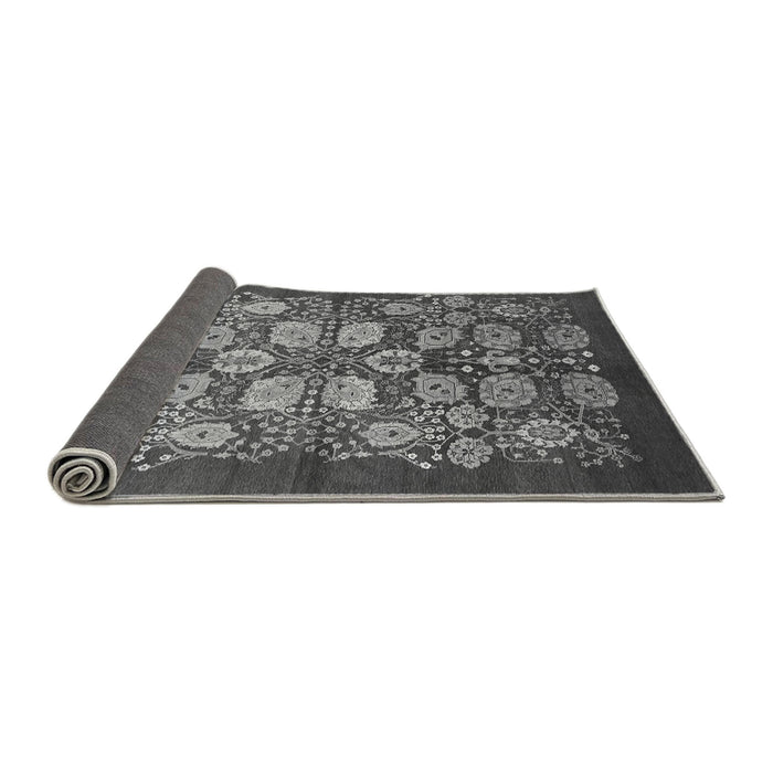 Sideview of Oriental Gray Industrial Rug, urb3010gry