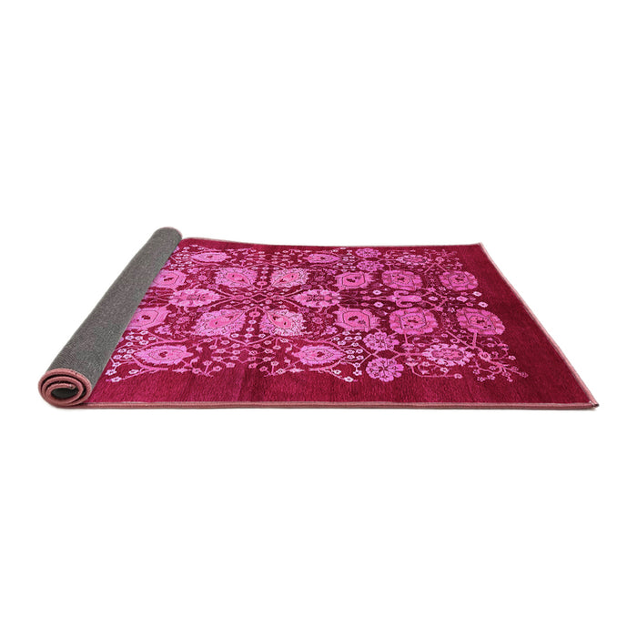 Sideview of Oriental Pink Industrial Rug, urb3010pnk