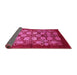 Sideview of Oriental Pink Industrial Rug, urb3010pnk