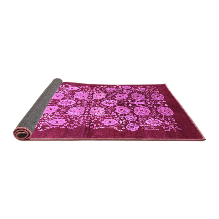 Sideview of Oriental Purple Industrial Rug, urb3010pur