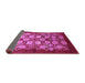 Sideview of Oriental Purple Industrial Rug, urb3010pur