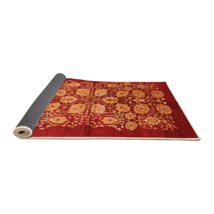 Sideview of Oriental Orange Industrial Rug, urb3010org