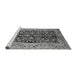 Sideview of Machine Washable Oriental Gray Industrial Rug, wshurb3011gry