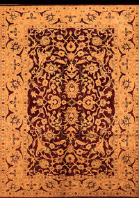 Oriental Orange Industrial Rug, urb3011org