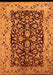 Oriental Orange Industrial Rug, urb3011org