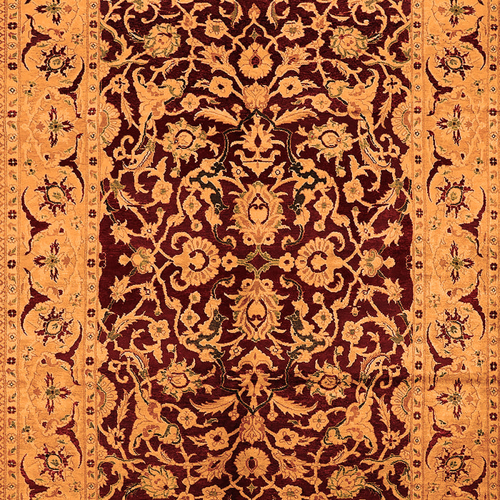 Oriental Orange Industrial Rug, urb3011org