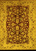 Oriental Yellow Industrial Rug, urb3011yw