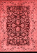 Oriental Red Industrial Area Rugs