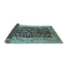 Sideview of Oriental Light Blue Industrial Rug, urb3011lblu