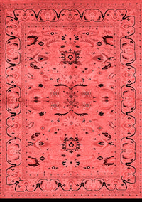 Oriental Red Industrial Rug, urb3012red