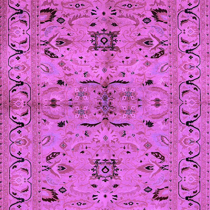 Machine Washable Oriental Purple Industrial Area Rugs, wshurb3012pur