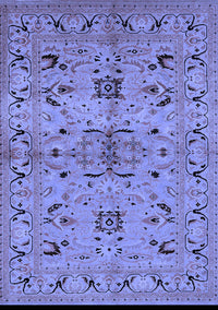 Oriental Blue Industrial Rug, urb3012blu