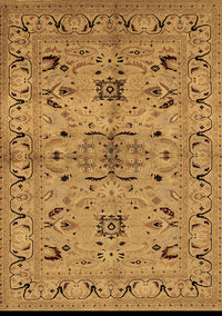 Oriental Brown Industrial Rug, urb3012brn