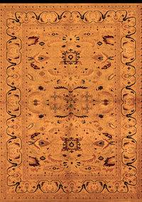 Oriental Orange Industrial Rug, urb3012org